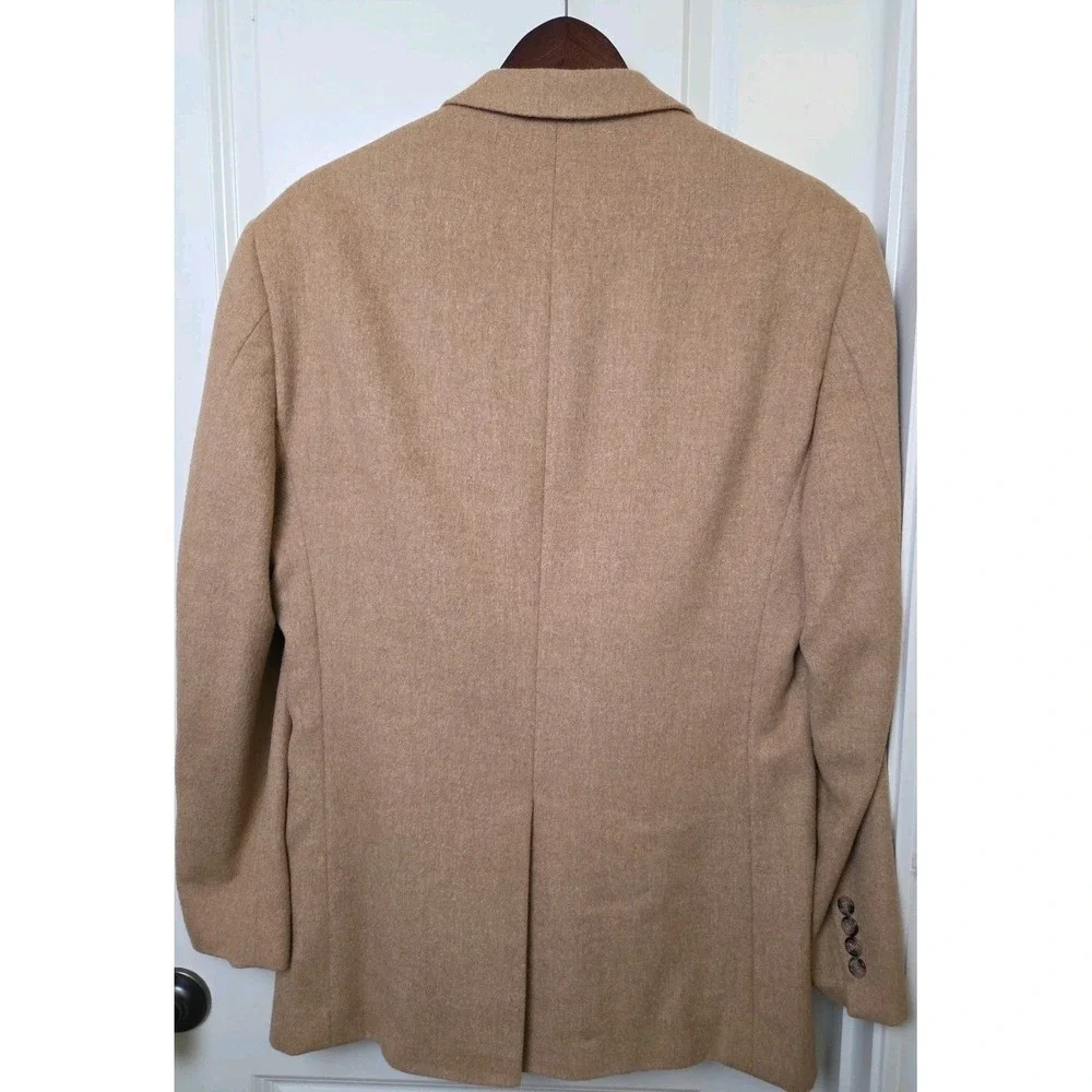 Haspel 100% CAMEL HAIR Tan Sport Coat Blazer Jacket COTTER Men's 42L‎